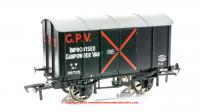 908012 Rapido Diagram V6 Iron Mink Van number 58725 - GWR Improvised Gunpowder Van Black